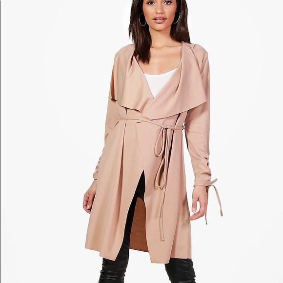 boohoo duster coat